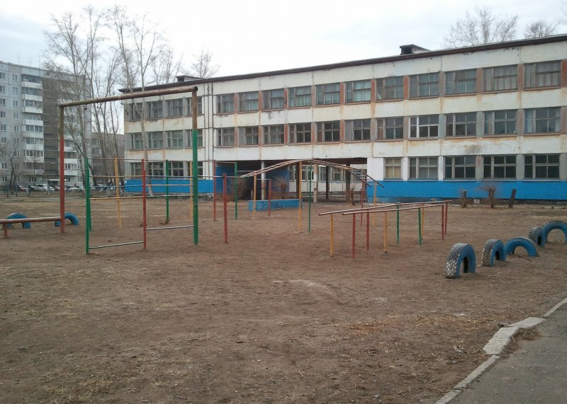 Площадка для воркаута в городе Абакан №2575 Средняя Советская фото